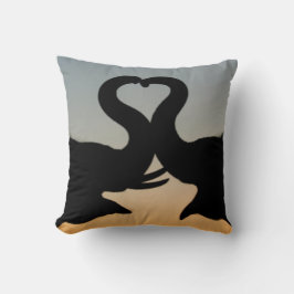 Designer-Kissen - Elefantenbild - Liebe - Geschenk Kissen