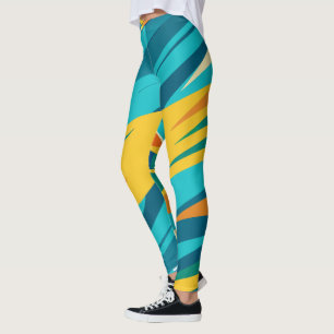 Designer-Leggings mit ausgefallenem Muster  Leggin Leggings
