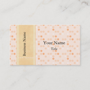 Designer Mandarine Foto Business Card Teller Visitenkarte