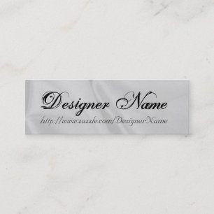 Designer-NamensVisitenkarte Mini Visitenkarte