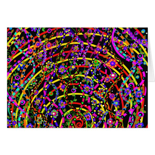 Designer-Party-Muster (Vorderseite (Horizontal))