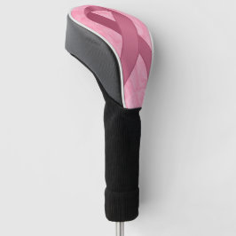 Designer Pink Ribbon Golf Head Cover Golf Headcover