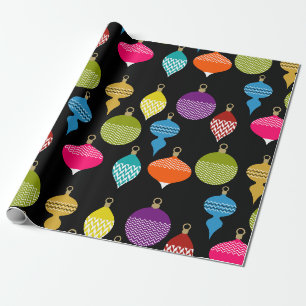 Designer Retro Weihnachtsdekoration Ball Geschenkpapier
