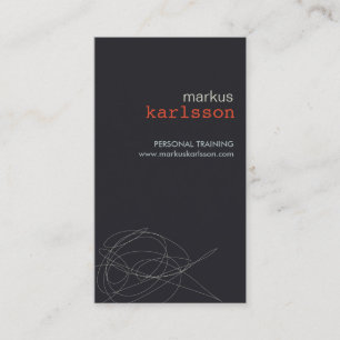 DESIGNER SCRIBBLE No 2 Carte de visite