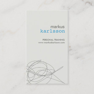 DESIGNER SCRIBBLE No 4 Carte de visite
