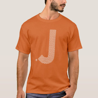 Designer-T - Shirt des Buchstabe-J (er oder