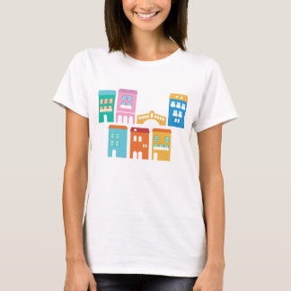 Designer T - Shirt mit italia Zuhause