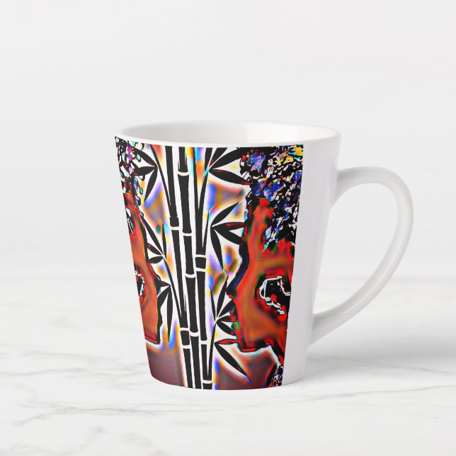 Designer-Tassen Milchtasse (Rechts)