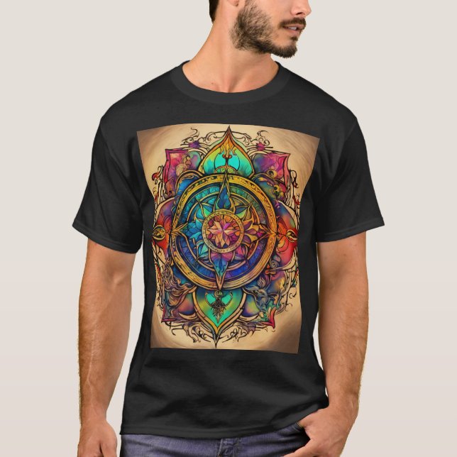 Designer-Tattoos T-Shirt (Vorderseite)