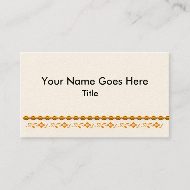 Designer-Visitenkarte-Schablone Visitenkarte (Vorderseite)