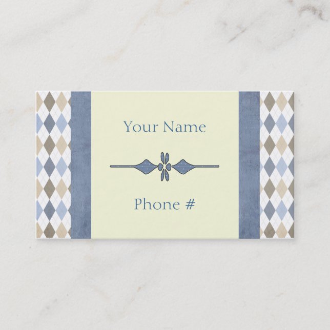 Designer-Visitenkarten Visitenkarte (Vorderseite)