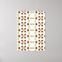 Designer Wall Art mit Akzenten von Rot