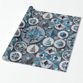 Designer Weihnachtsmuster Umschlagpapier Geschenkpapier