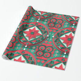 Designer Weihnachtsmuster Umschlagpapier Geschenkpapier