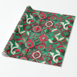 Designer Weihnachtsmuster Umschlagpapier Geschenkpapier