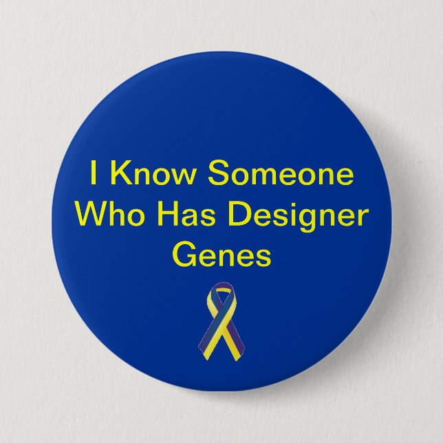Designergene Knopf Button (Vorderseite)