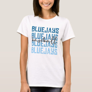 Designergrunge mit Maskottchen im Baseball-Stil T-Shirt