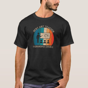 Designerinnen für Retro Art Teacher von Oma Funny T-Shirt