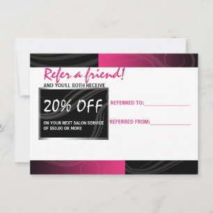 Designerkarte für Rosa-Schere