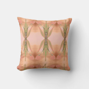 Designerkissen mit Koralle und Rosa Kissen
