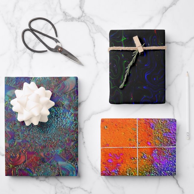 "Designers Dream" Packpapier Blatt Set 3 (Vorderseite)