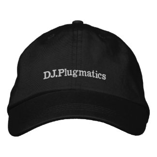 Designer's name bestickte baseballkappe
