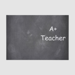 Designgeschenk für die weltbesten Lehrer Seidenpapier