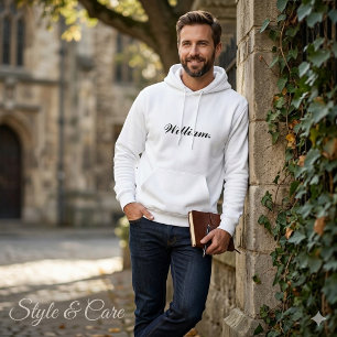 Designiere deinen eigenen Namens-Hoodie für einen  Hoodie
