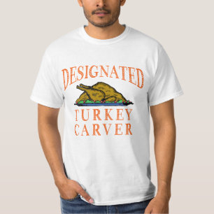Designierter Truthahn-Schneider Thanksgiving T-Shirt