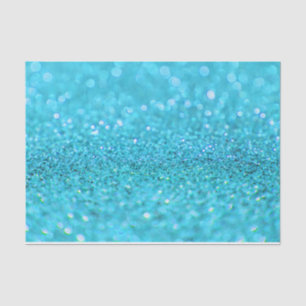 Designpapier für den blauen Glitzer Seidenpapier