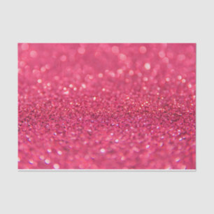 Designpapier für dunkelrosa Glitzer Seidenpapier