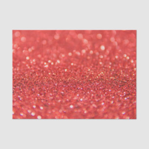 Designpapier für roten Glitzer Seidenpapier
