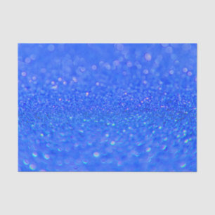 Designpapier für Royal Blue Glitzer Seidenpapier