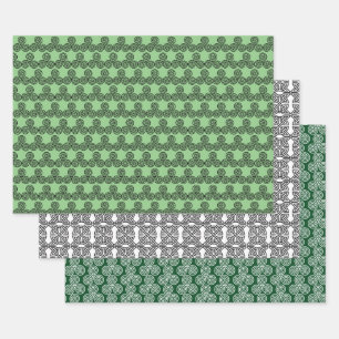 Designs celtiques Envelopper les jeux de papier