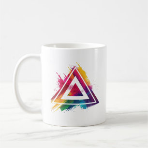 Designs für die Auslösung des farbenfrohen Abstrak Kaffeetasse