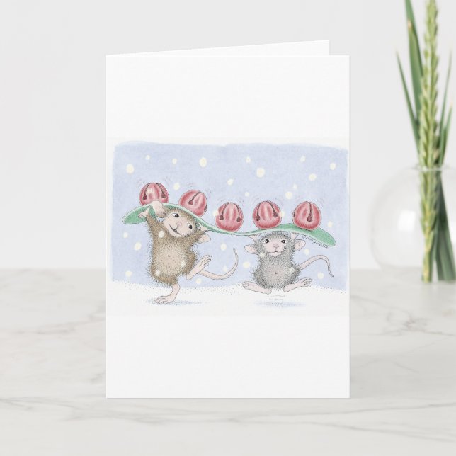 Designs für die Maus Feiertagskarte (Vorderseite)