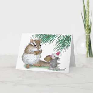 Designs für die Maus Feiertagskarte