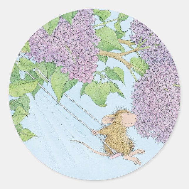 Designs für die Maus - Runder Aufkleber (Vorderseite)