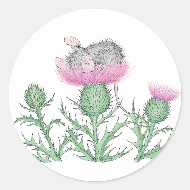 Designs für die Maus - Runder Aufkleber (Vorderseite)