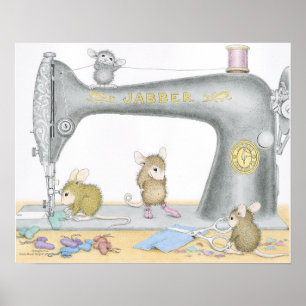 Designs für Hausmäuse® - Nähplakat Poster