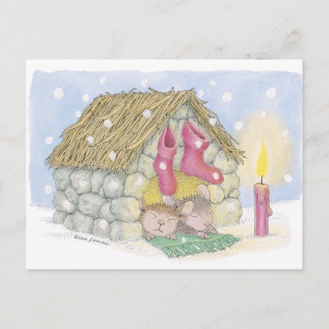 Designs für Hausmäuse® Postkarte (Vorderseite)