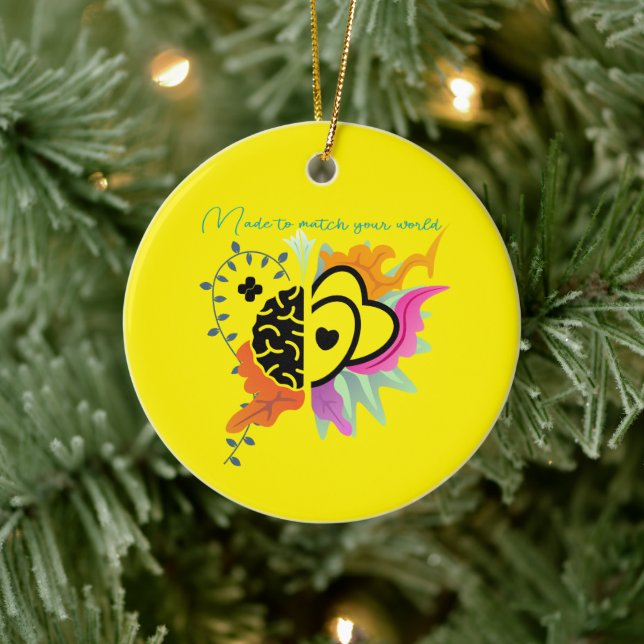 Designs für jede Persönlichkeit und Leidenschaft Keramik Ornament (Baum)