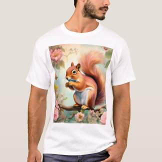 Designs für kreative Eichhörnchen-T - Shirt