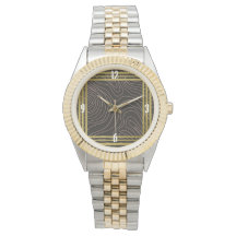 Designs für moderne Armbanduhr auf Zazzle