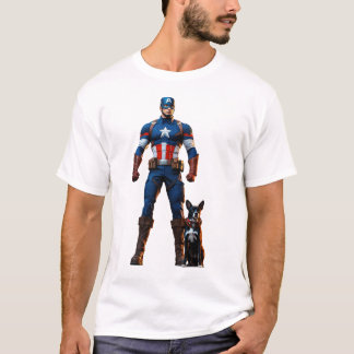 Designs für Superhero Strength T - Shirt