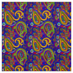 Designs für zeitgenössische Paisley Fabric Stoff