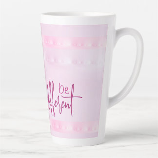 Designtasse mit Motivationsspruch Milchtasse