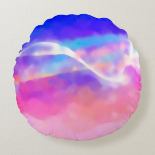 Designtextur Digitale Kunst Hintergrund abstrakt g Rundes Kissen