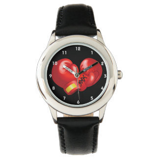 Designüberwachung für Boxhandschuhe Armbanduhr