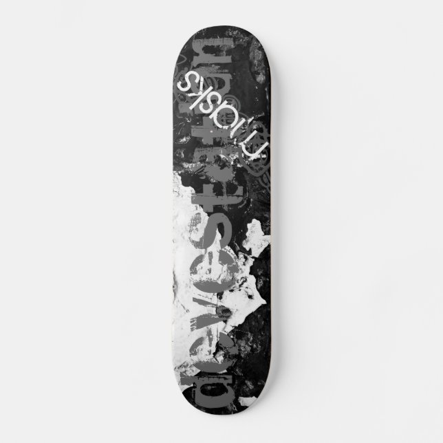 Desinvestitionsmasken Skateboard (Vorderseite)